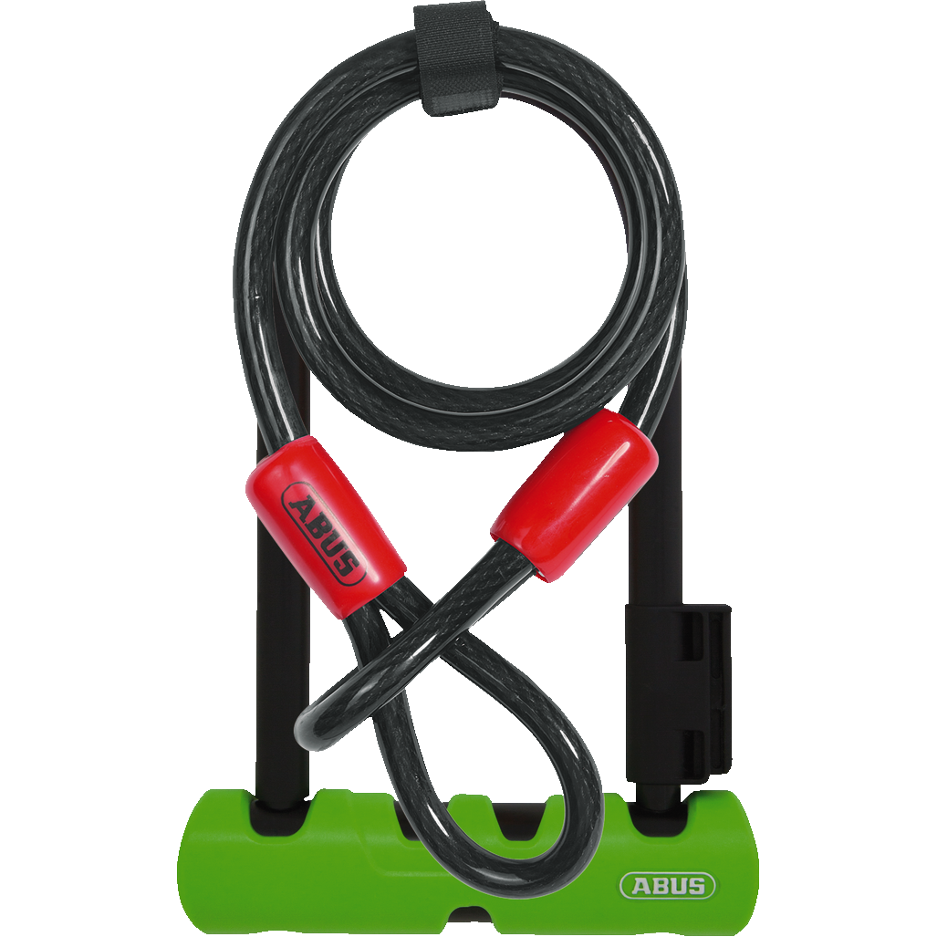 ABUS U-BOLT Ultra 410 230mm Green with SH34 and COBRA 120mm