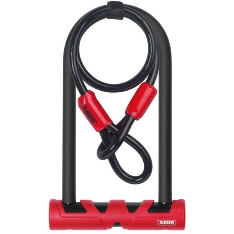 Abus Ultimate 420 U-Bolt Lock with USH and 120mm Cobra Cable