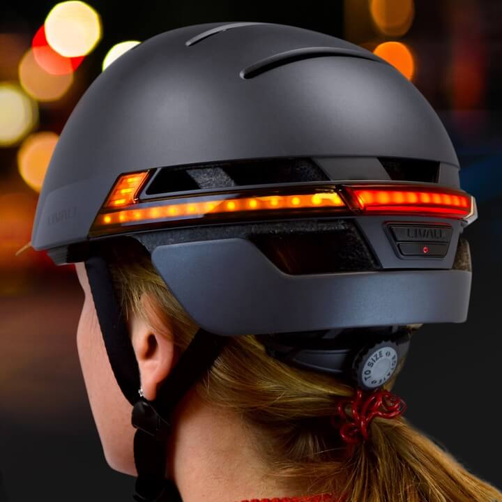 Helmets Livall Urban Smart Black 55-59cm