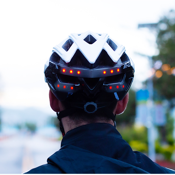Livall Smart Road Bike Helmet 55-61cm White