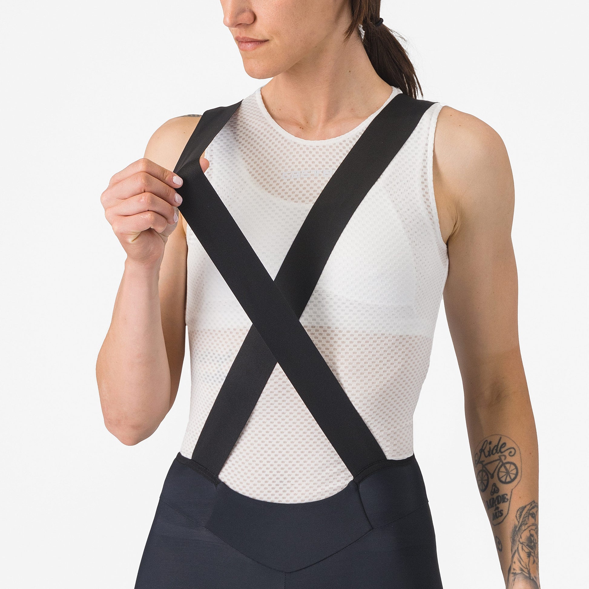 Castelli Prima DT 2 Womens Bibknicks Black
