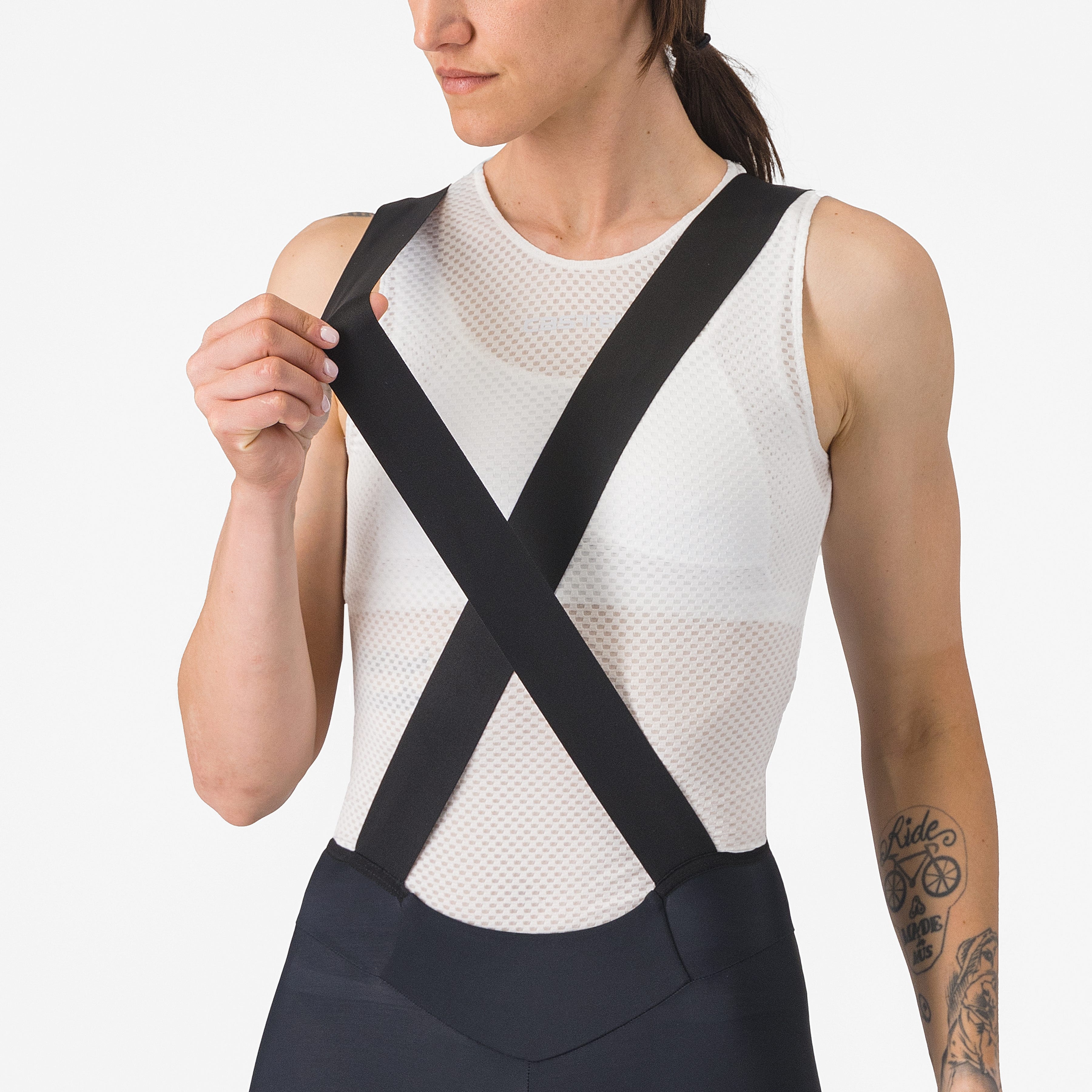 Castelli Prima DT 2 Womens Bibknicks Black