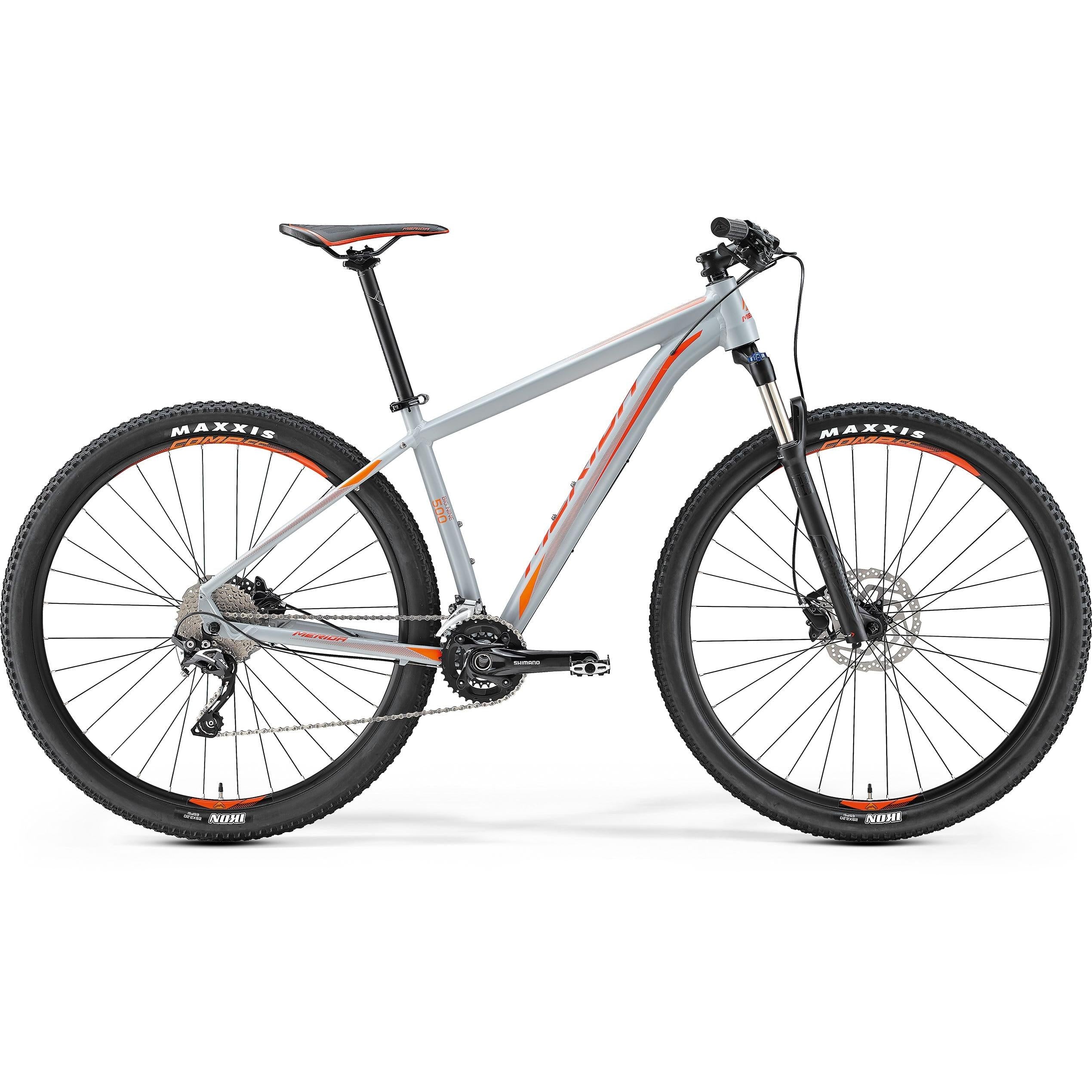 Merida Big Nine 500 Mountain Bike Grey/Red (2017)
