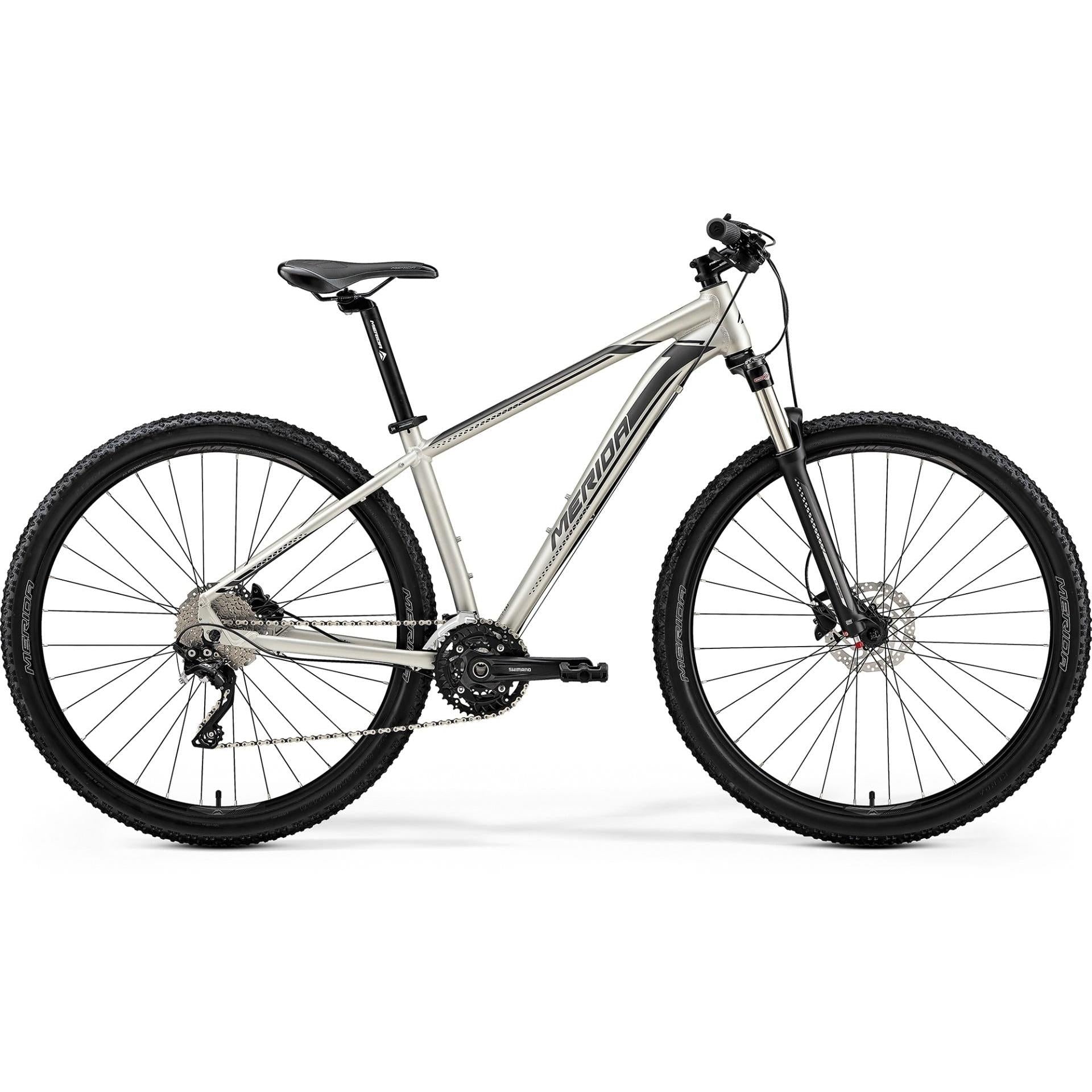 Merida Big Nine 80-D Mountain Bike Titan Black/Silver (2019)