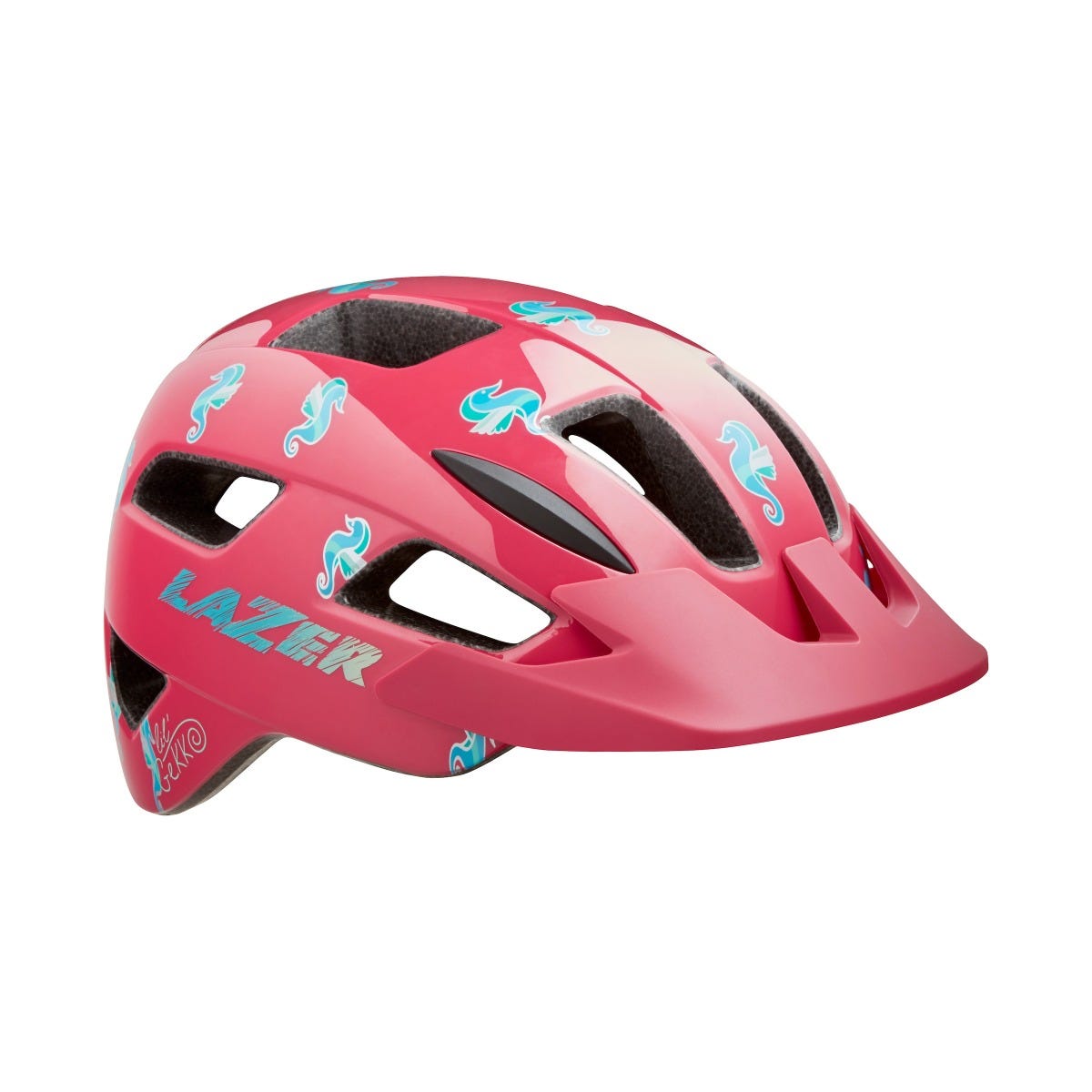 Lazer Lil' Gekko Girls Helmet Pink Sea Pony 46-50cm