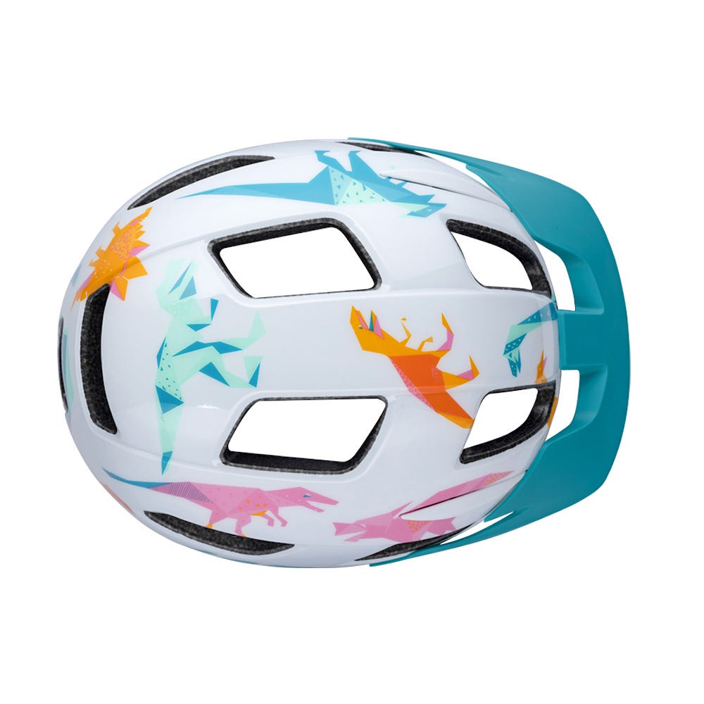 Lazer Lil' Gekko Kids Helmet White/Dino 46-50cm