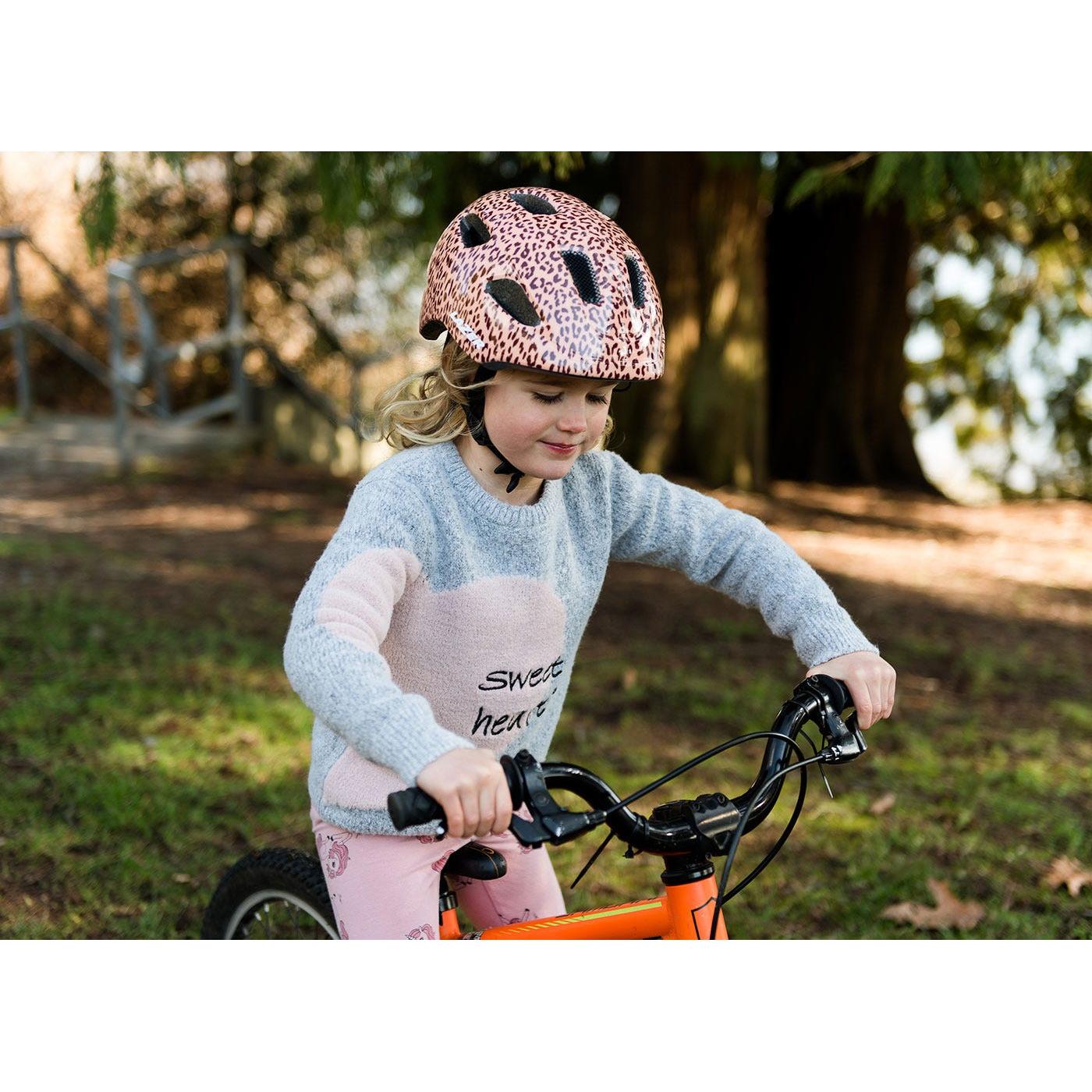 Lazer PNut KinetiCore Toddler Helmet Brown Leopard (46 - 52cm)
