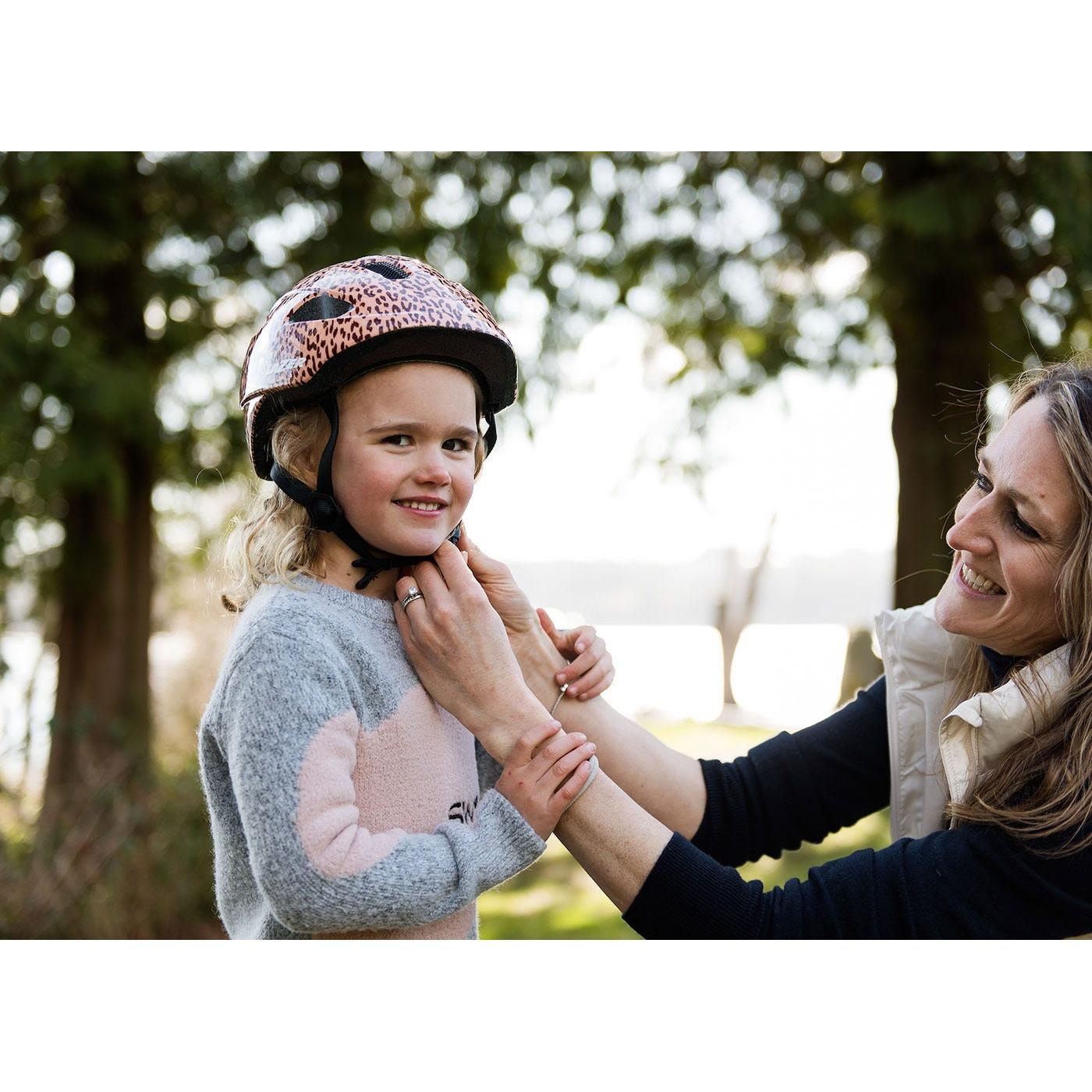 Lazer PNut KinetiCore Toddler Helmet Brown Leopard (46 - 52cm)