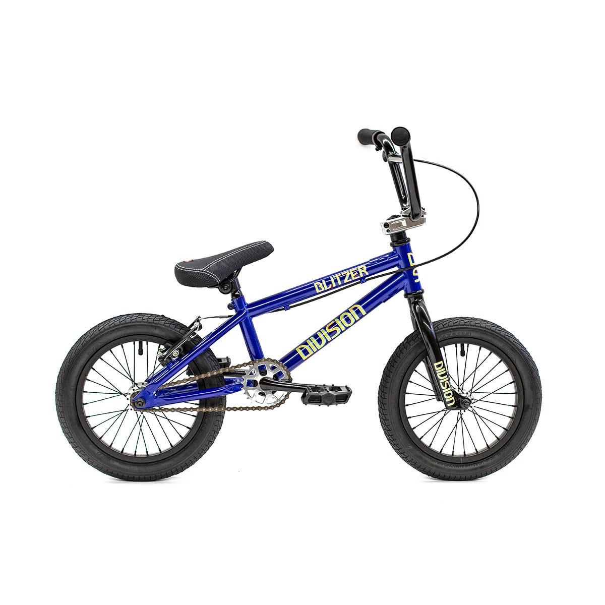 Division Blitzer 14'' BMX Bike Metallic Blue