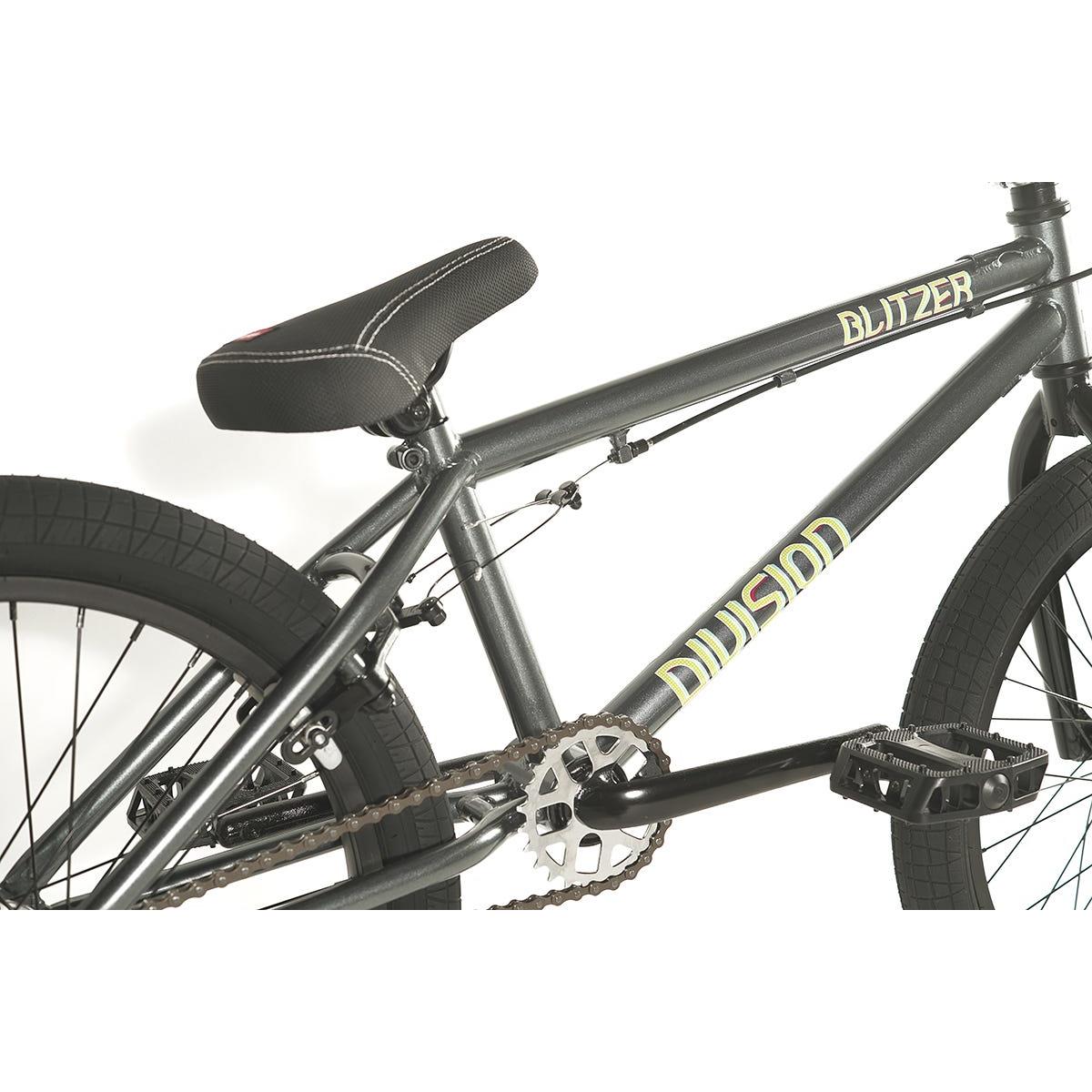 Division Blitzer 20'' BMX Bike Gun Metal Grey Polished