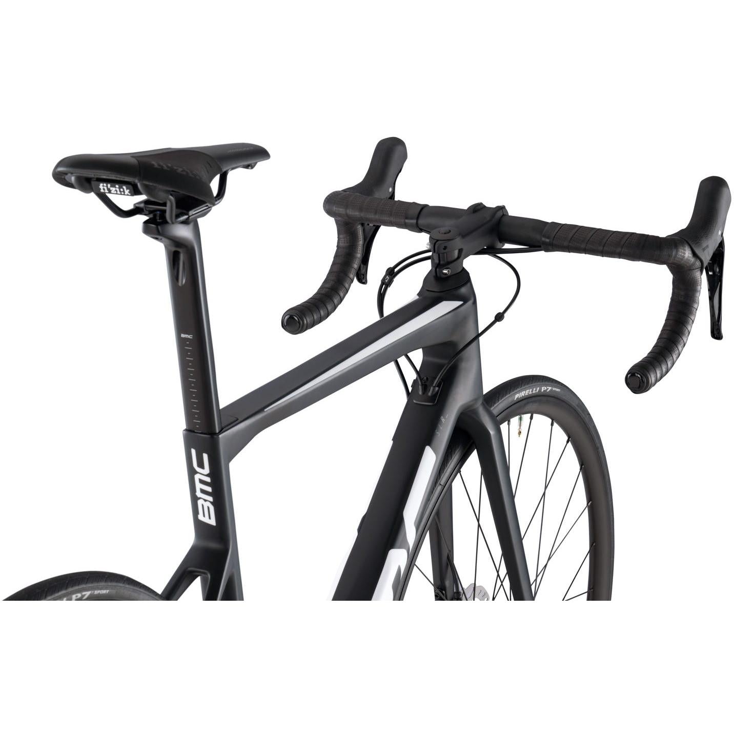 BMC Teammachine SLR Five Road Bike Black/White/Grey