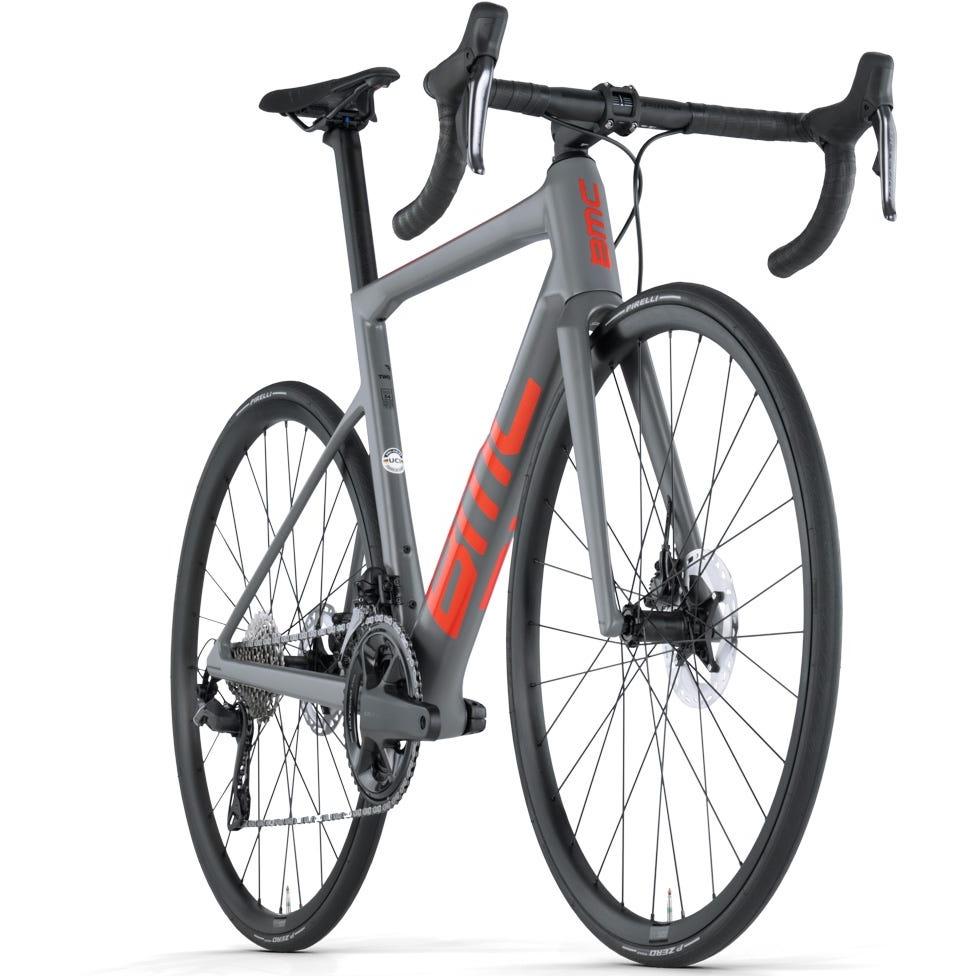 BMC Teammachine SLR Two Road Bike Grey/Orange/Black