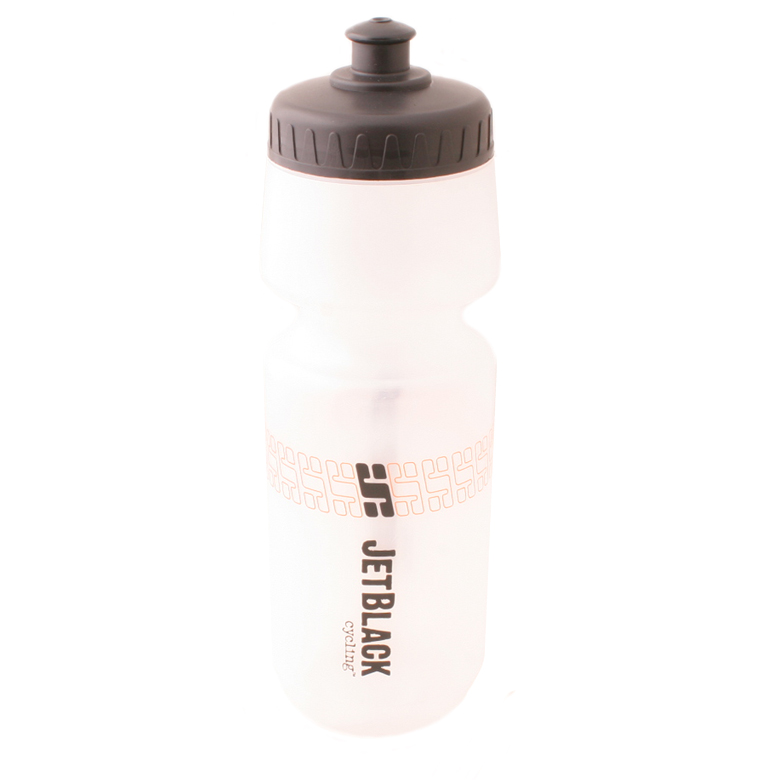 Jet Black Plastic Drink Bottle Clear