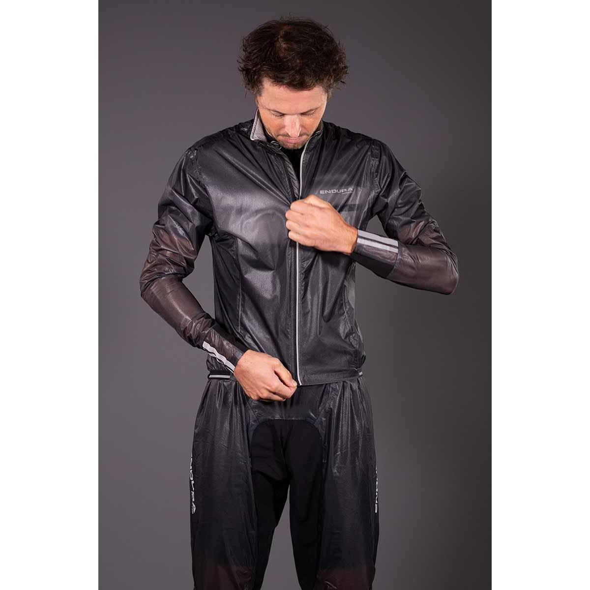 Endura FS260 Pro Adren R Cape II Jacket Black