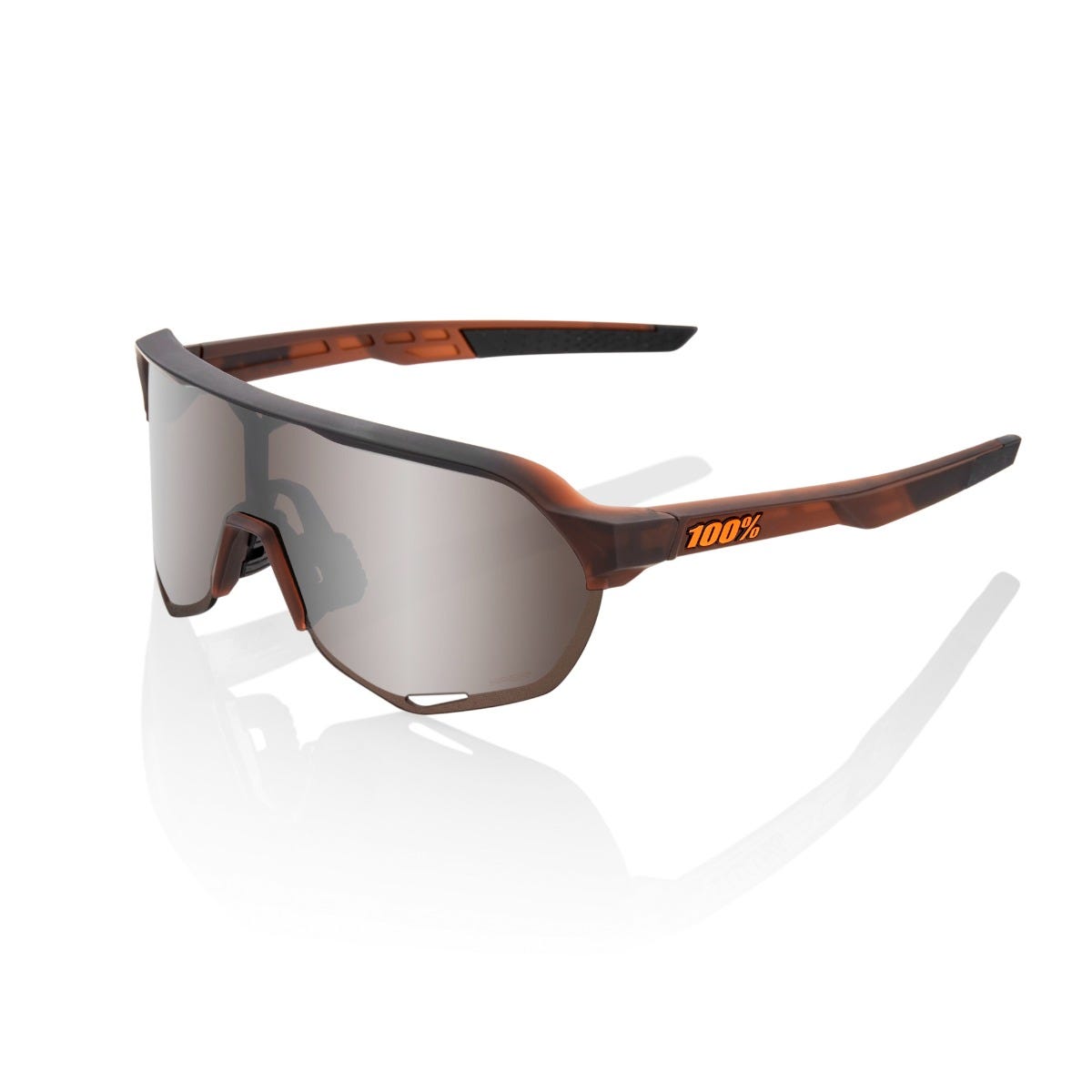 100% S2 Translucent Brown with HiPER Silver Lens