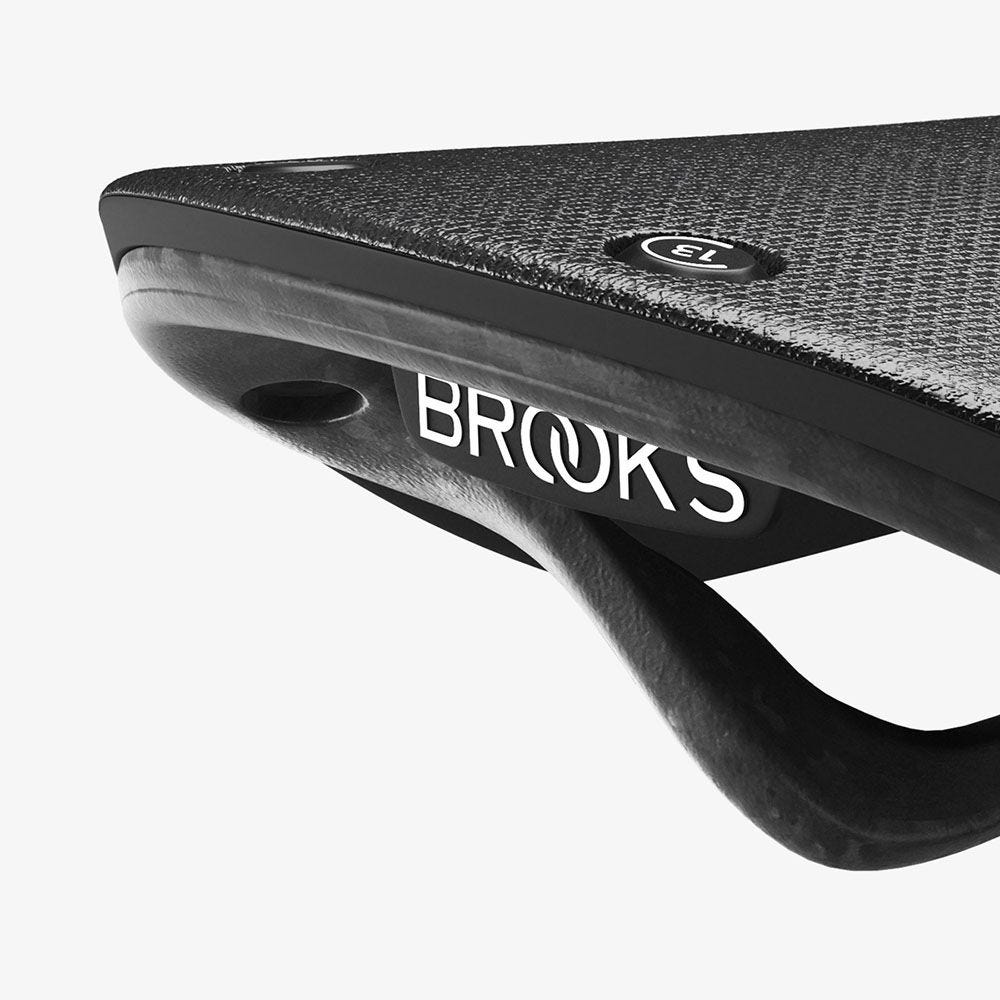 Brooks C13 Cambium Carved All Weather Saddle 145mm Black