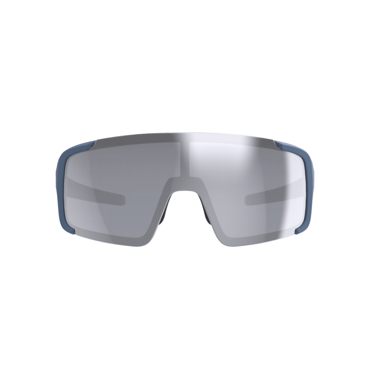 BBB Chester Sunglasses Blue with Silver Mirror Lens