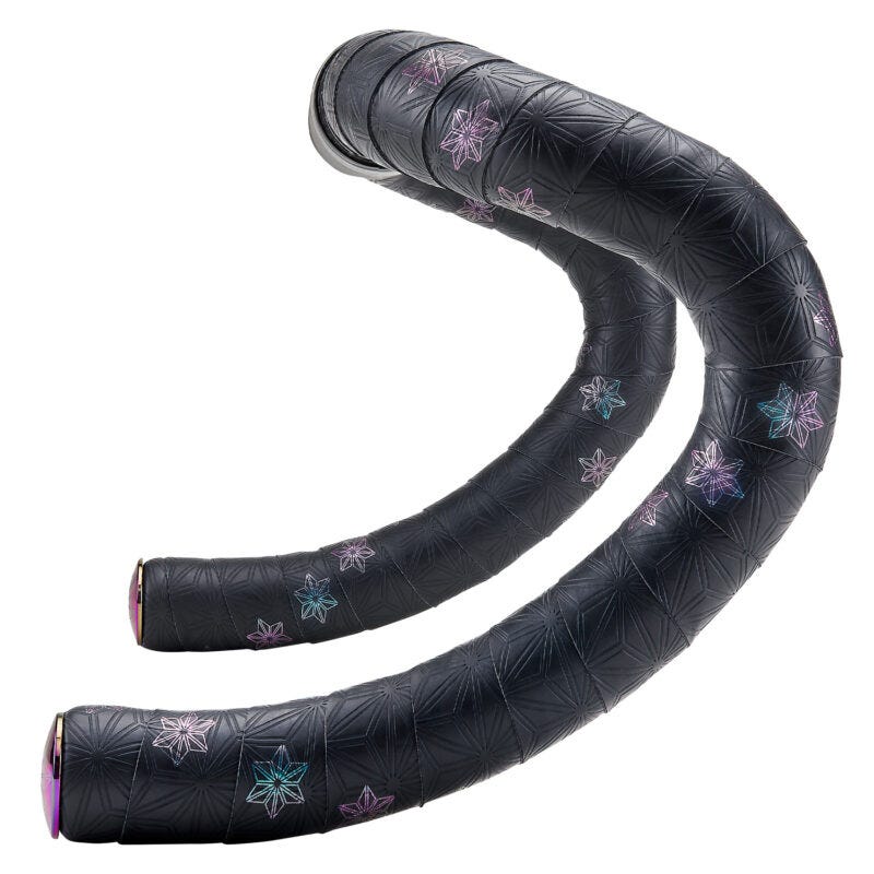 Supacaz Super Sticky Kush - Galaxy – Oil Slick Stars + Oil Slick Plugs