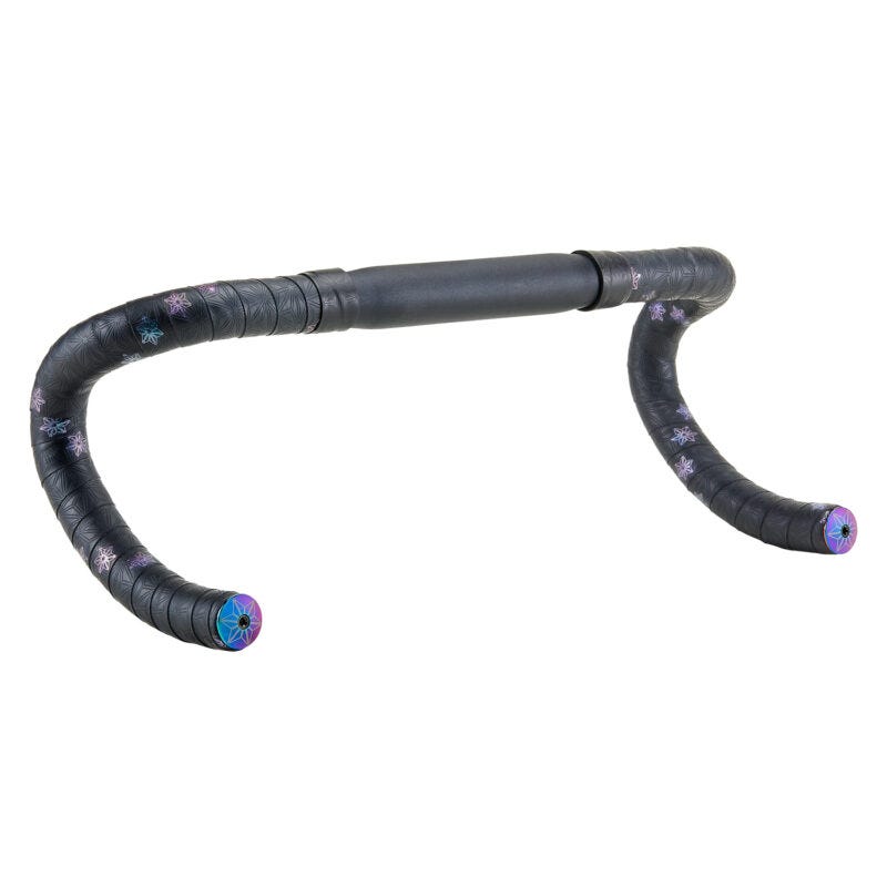 Supacaz Super Sticky Kush - Galaxy – Oil Slick Stars + Oil Slick Plugs