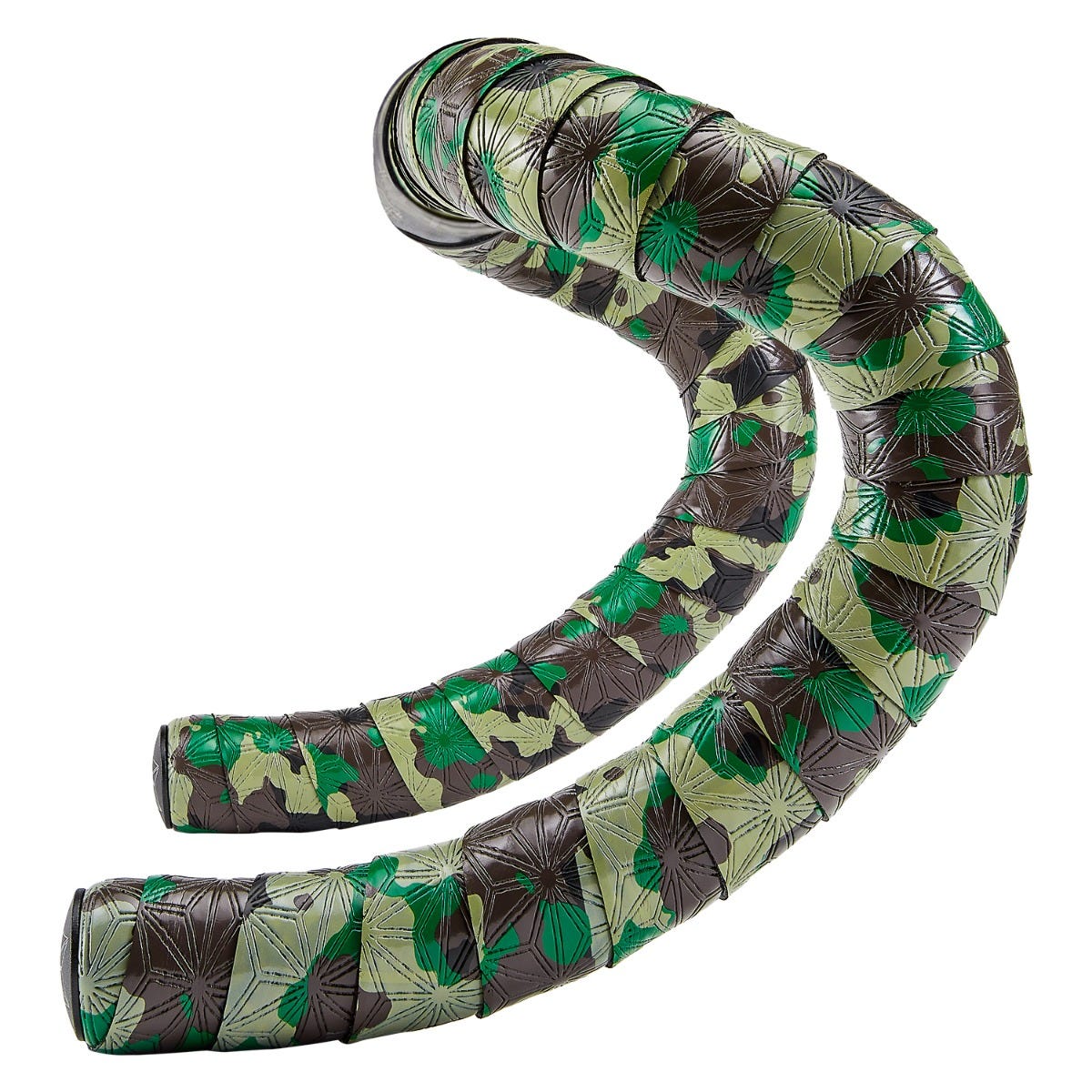Supacaz Super Sticky Kush - Gravel - Camo + Ano Black Plugs