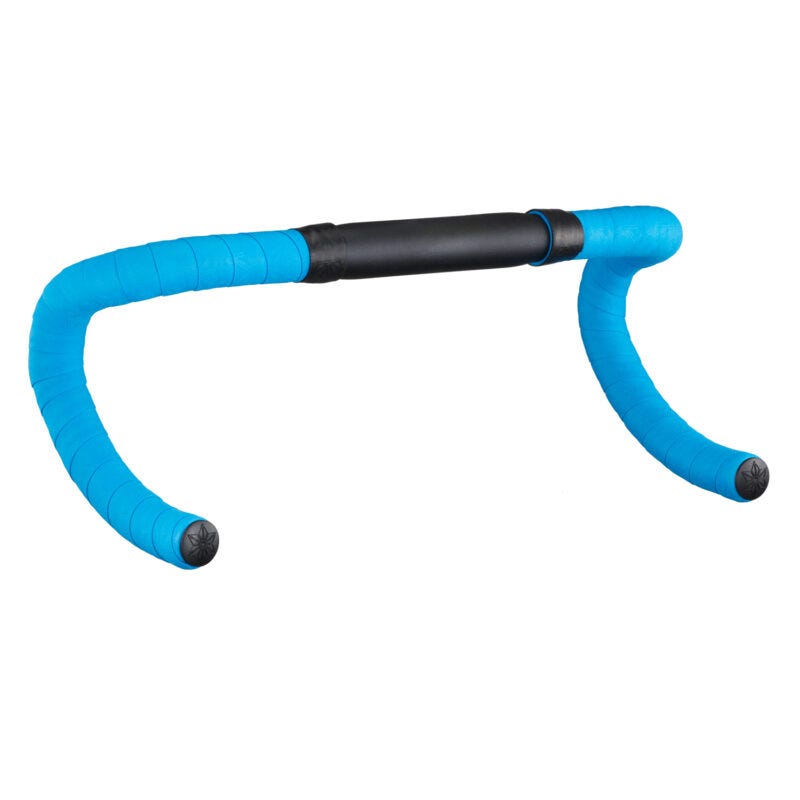 Supacaz Suave - Neon Blue + SL Plugs