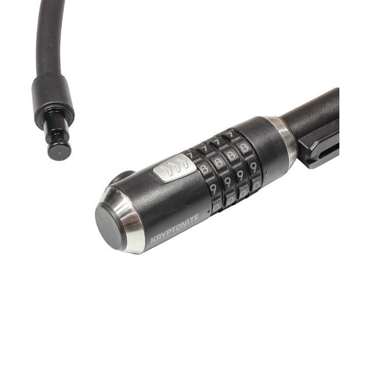 Kryptonite KryptoFlex 1218 Combination Cable Lock with Bracket