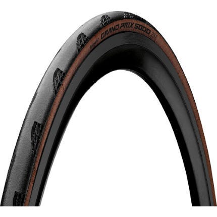 Continental GP5000 Transparent Folding Road Tyre 700 x 25c