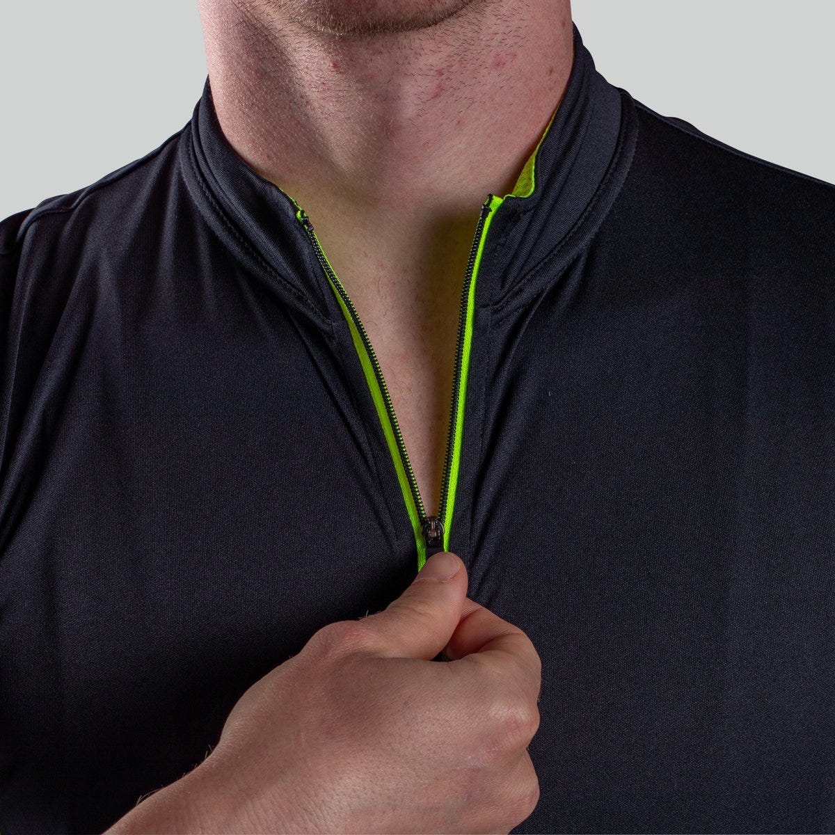 Bellwether Cadence Short Sleeve Jersey Black/Citrus
