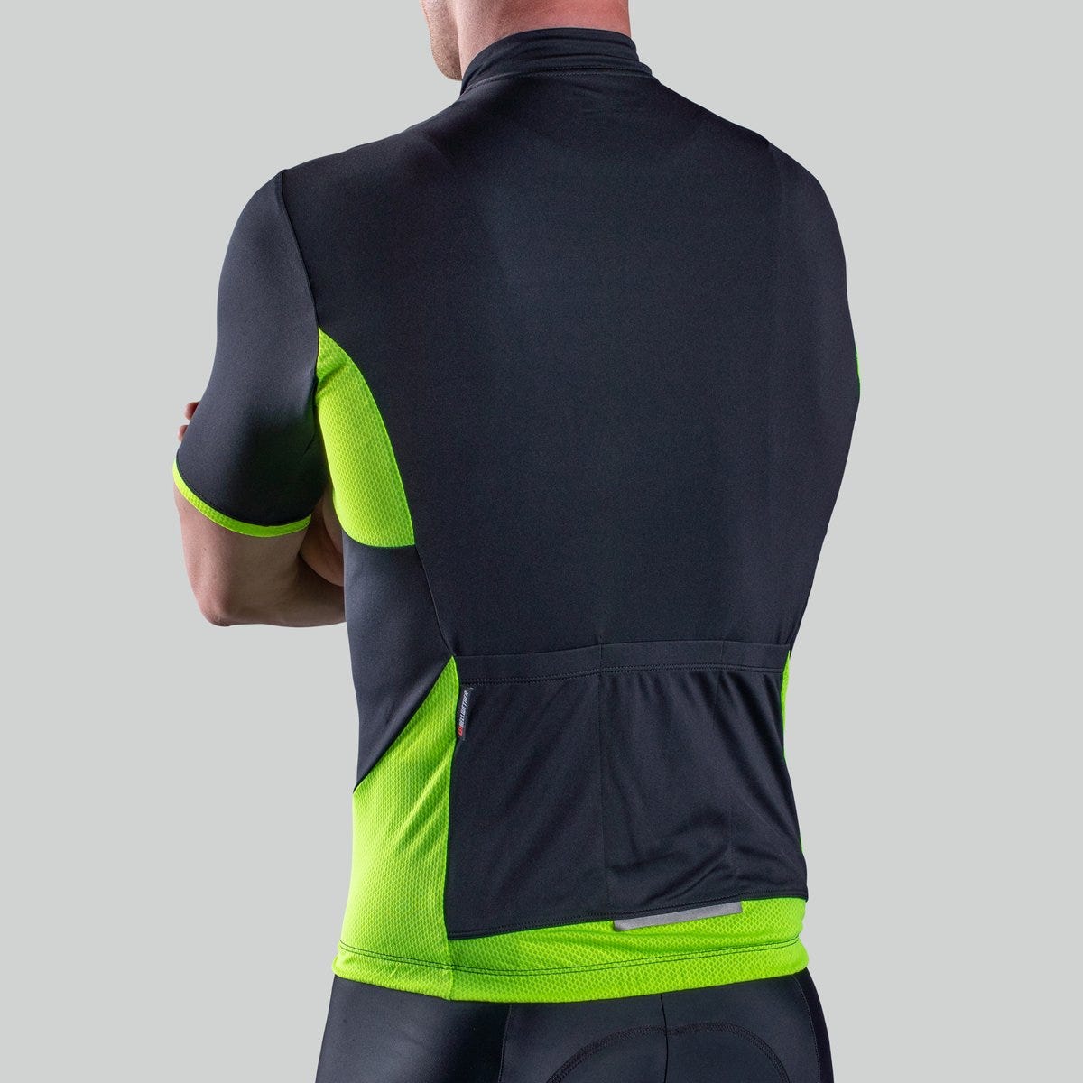 Bellwether Cadence Short Sleeve Jersey Black/Citrus