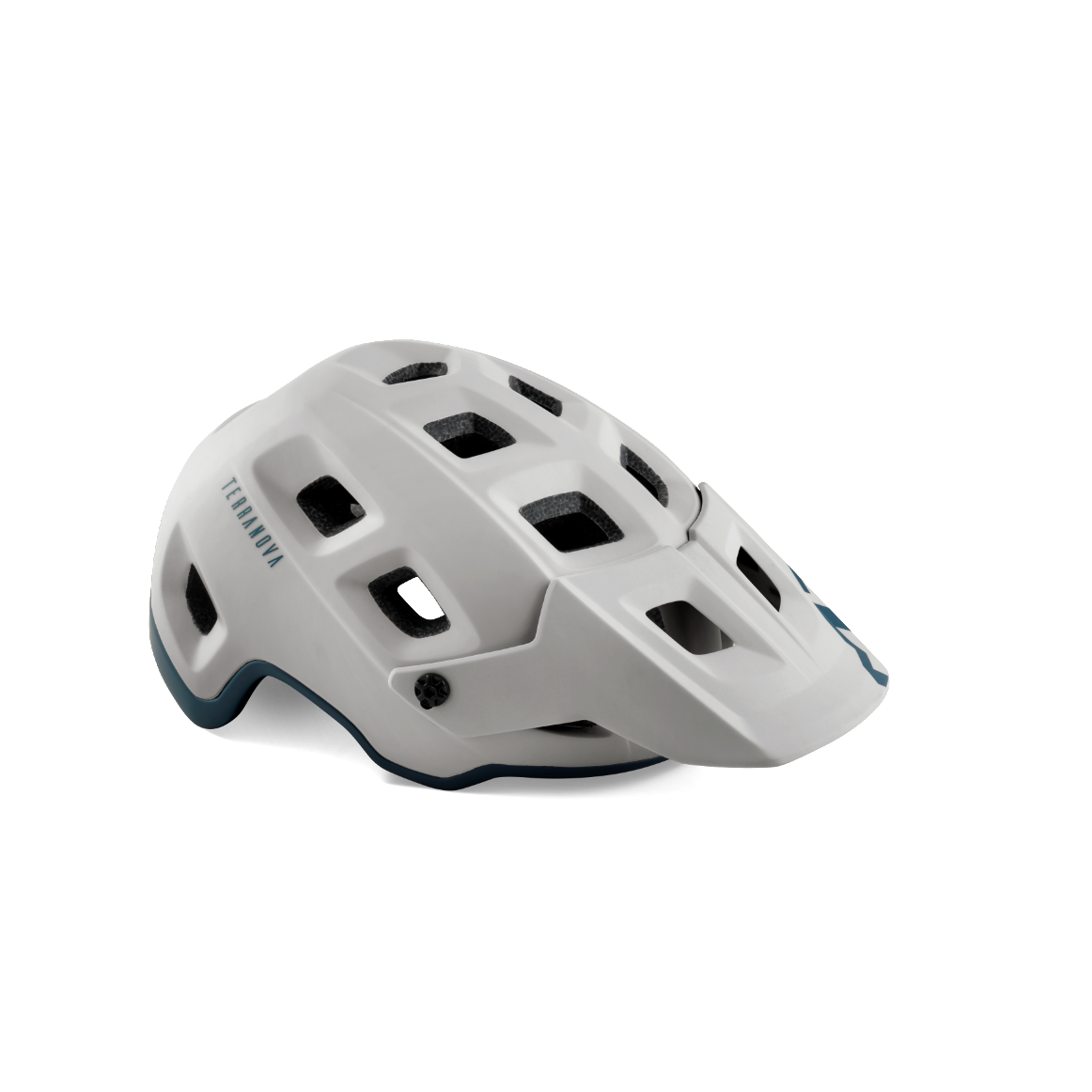 MET Terranova MIPS Helmet Grey/Petrol Blue