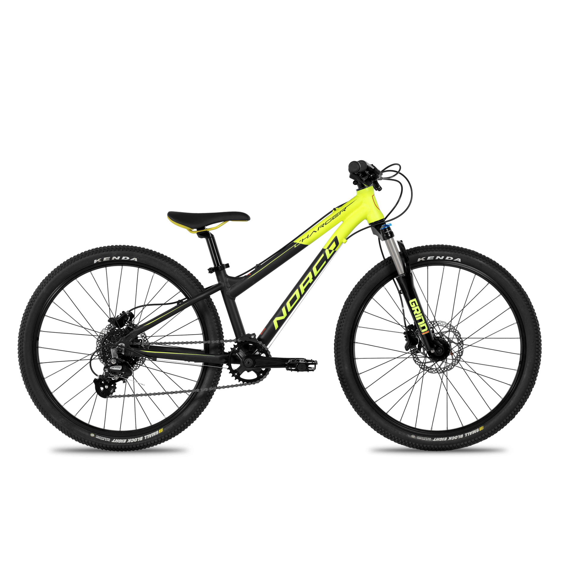 Norco Charger 4.1 Kids Mountain Bike Black/Green (2018)