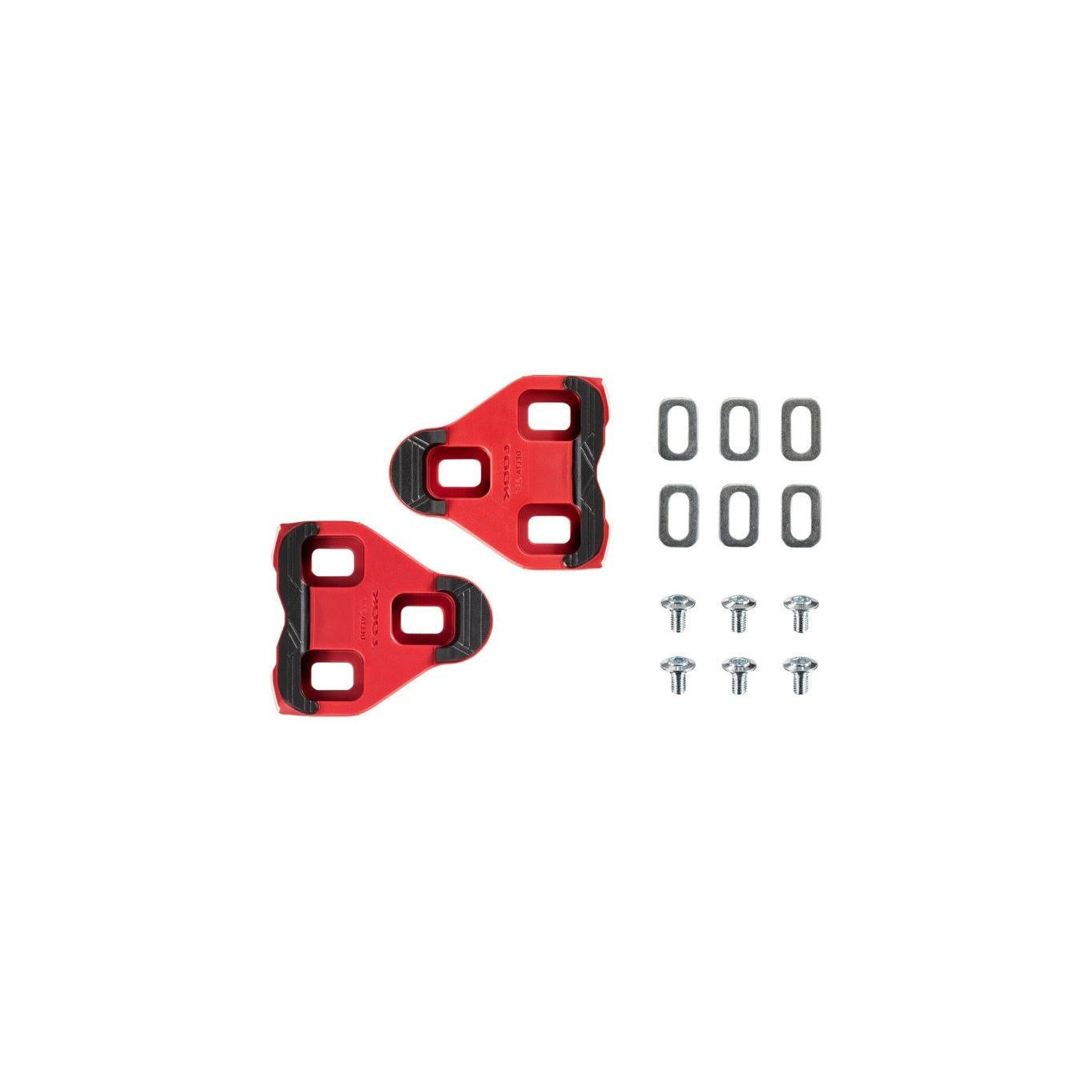 Look Delta Fitness Grip Cleats Red