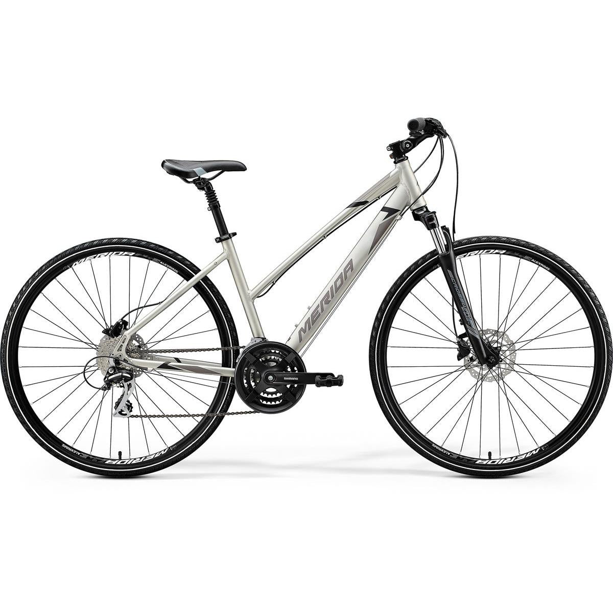 Merida Crossway 20D Women's Hybrid Bike Silk Titan/Black/Grey (2020)