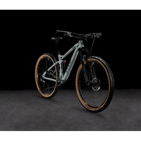 Cube Stereo ONE22 Pro Dual Suspension Mountain Bike Swamp Grey/Black