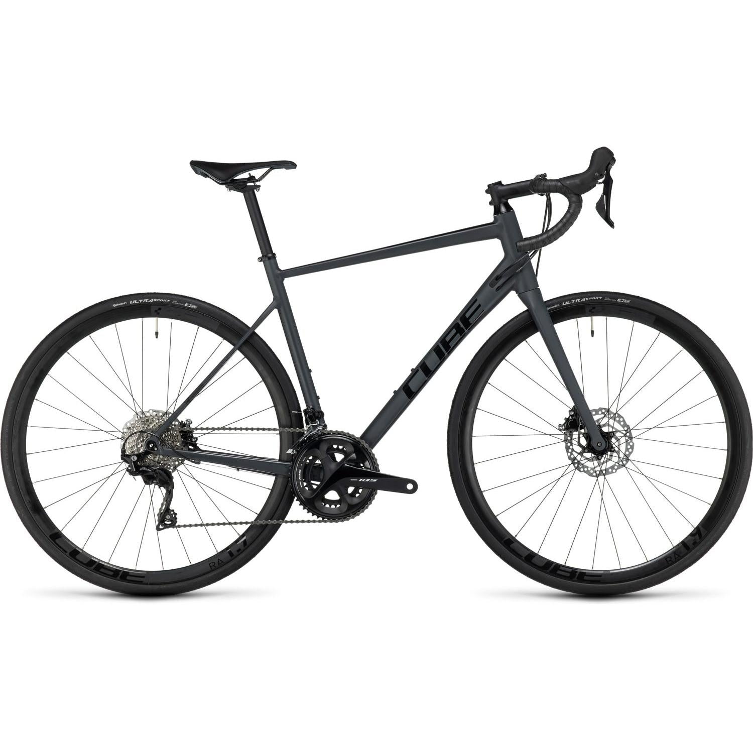 Cube Attain SLX Road Bike GreyÂ´nÂ´Black