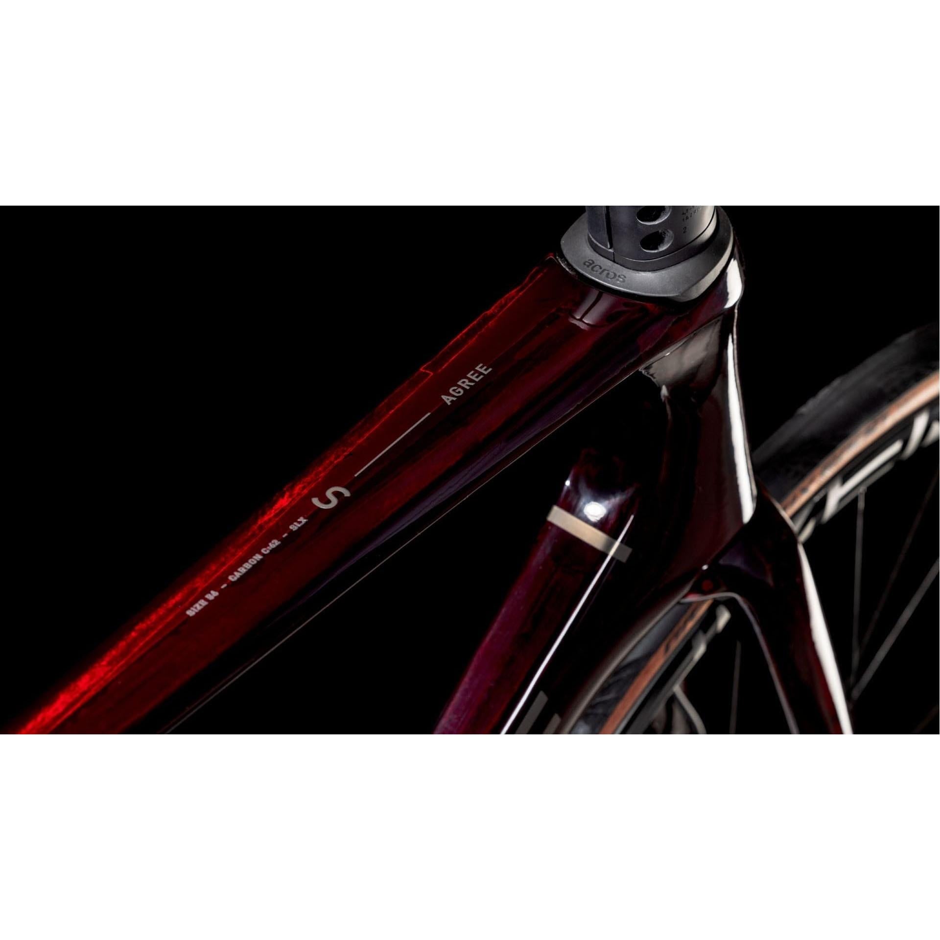 Cube Agree C:62 SLX Road Race Bike Liquidred'n'Prism