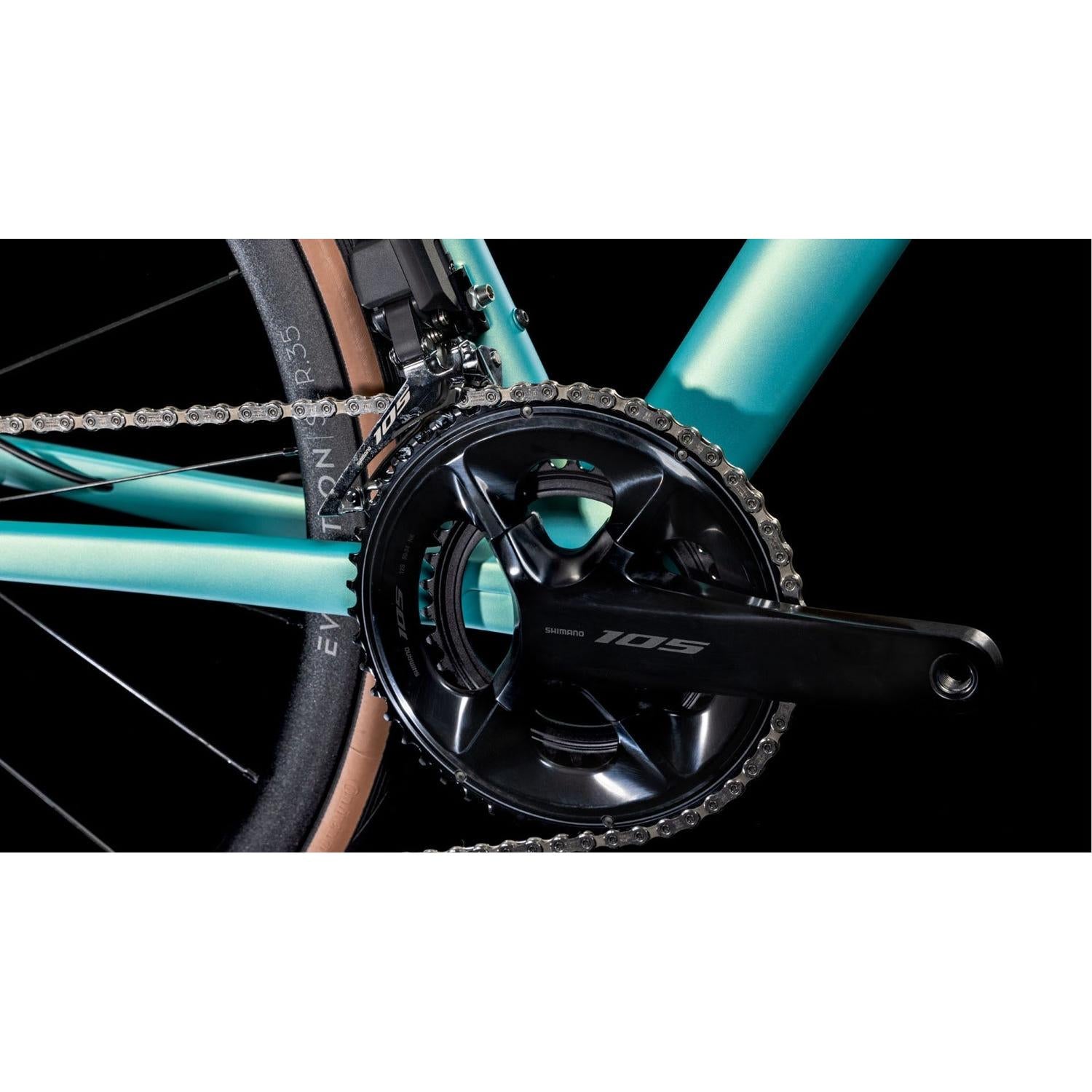 Cube Attain C:62 SLX Road Bike Lagoon'n'Black