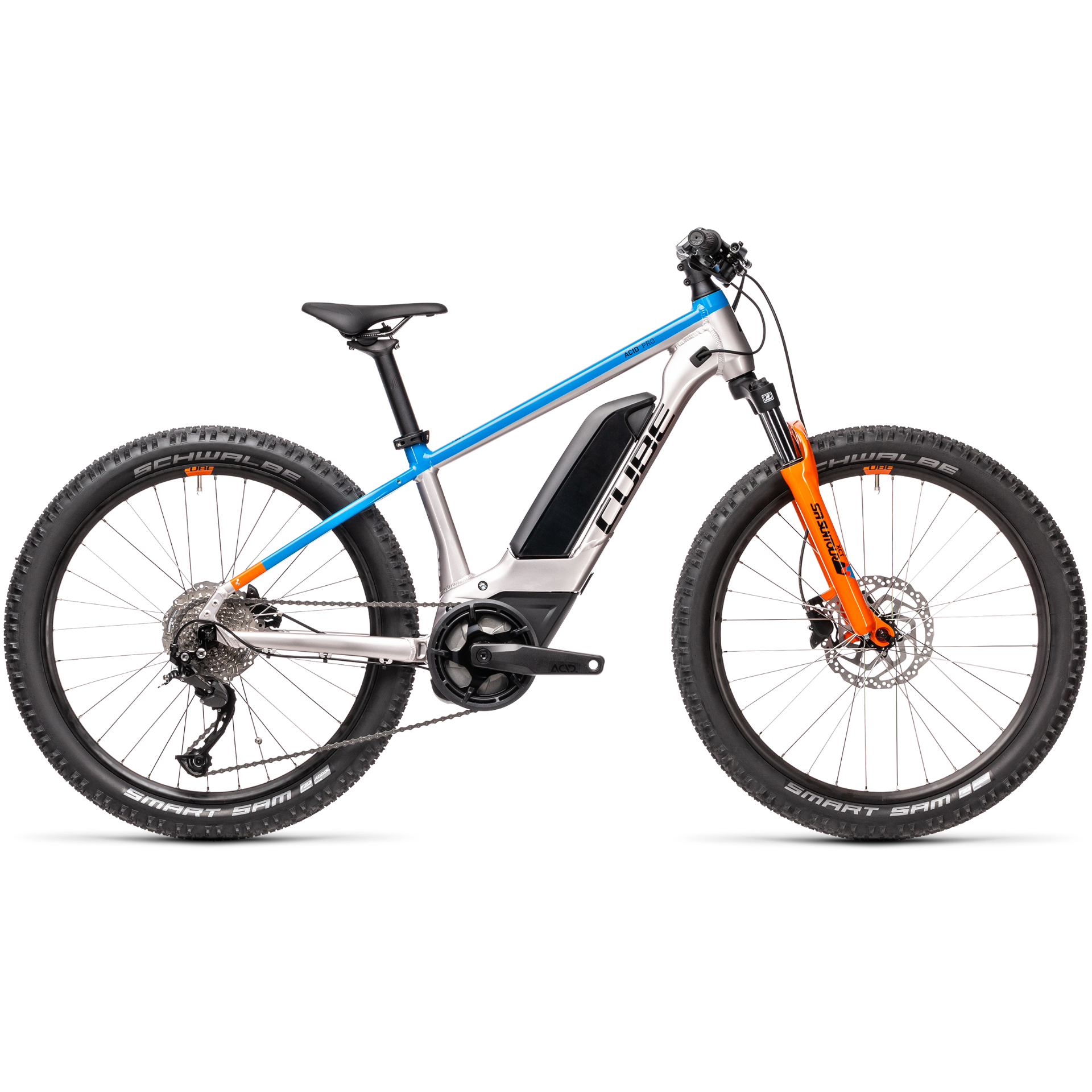 Cube Acid 240 Hybrid Youth Pro 400 Actionteam Youth Electric Mountain Bike