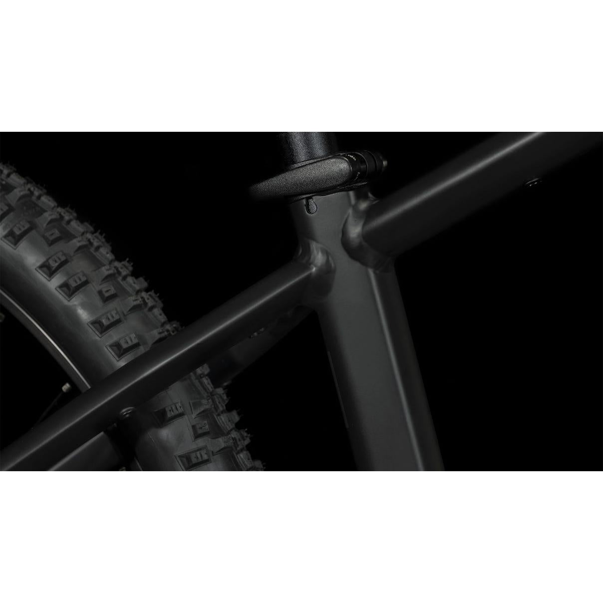 Cube Reaction Hybrid Performance 500 Electric Hardtail Mountain Bike 500Wh Battery black'n'grey