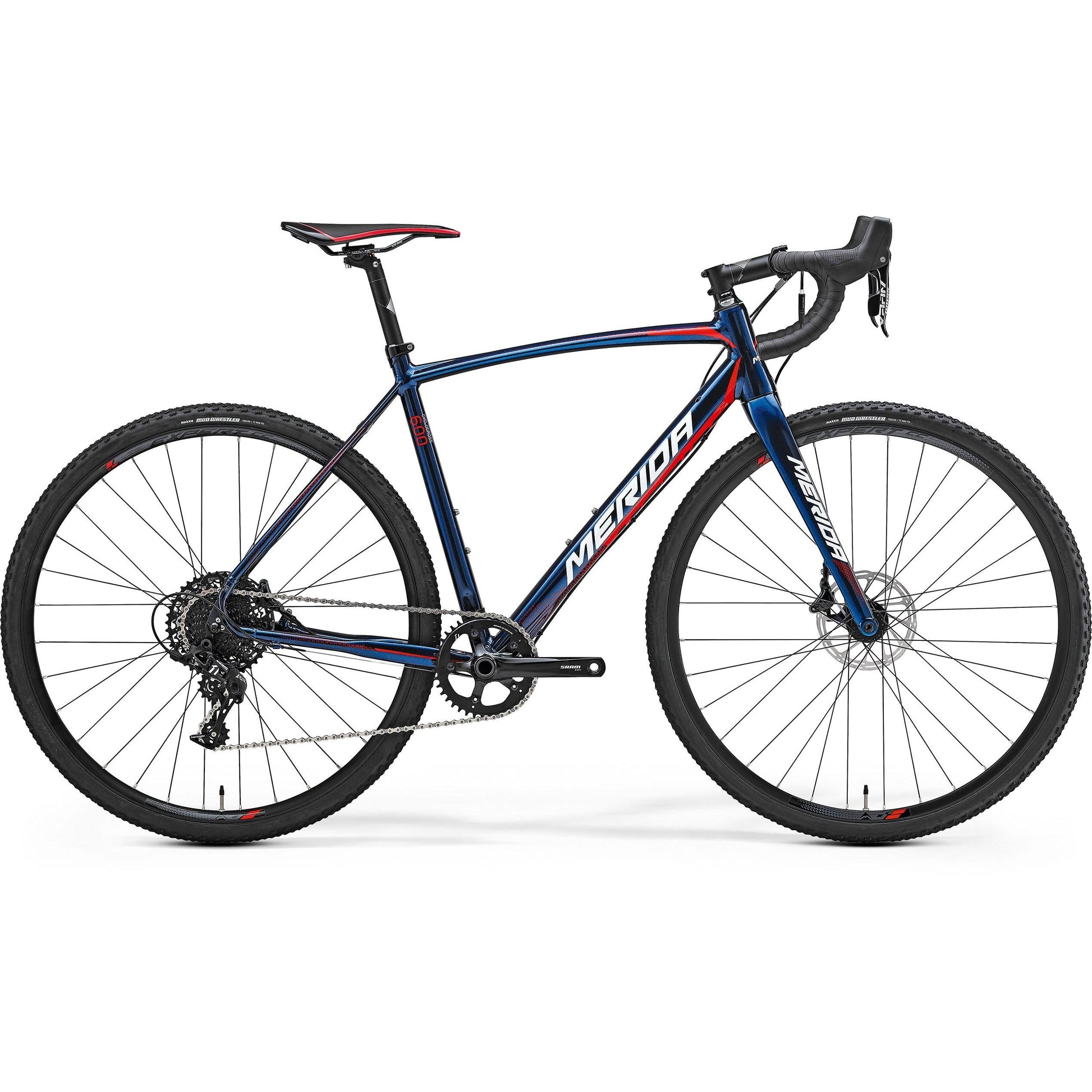 Merida Cyclo Cross 600 Cyclocross Bike Dark Blue/Red/White (2017)