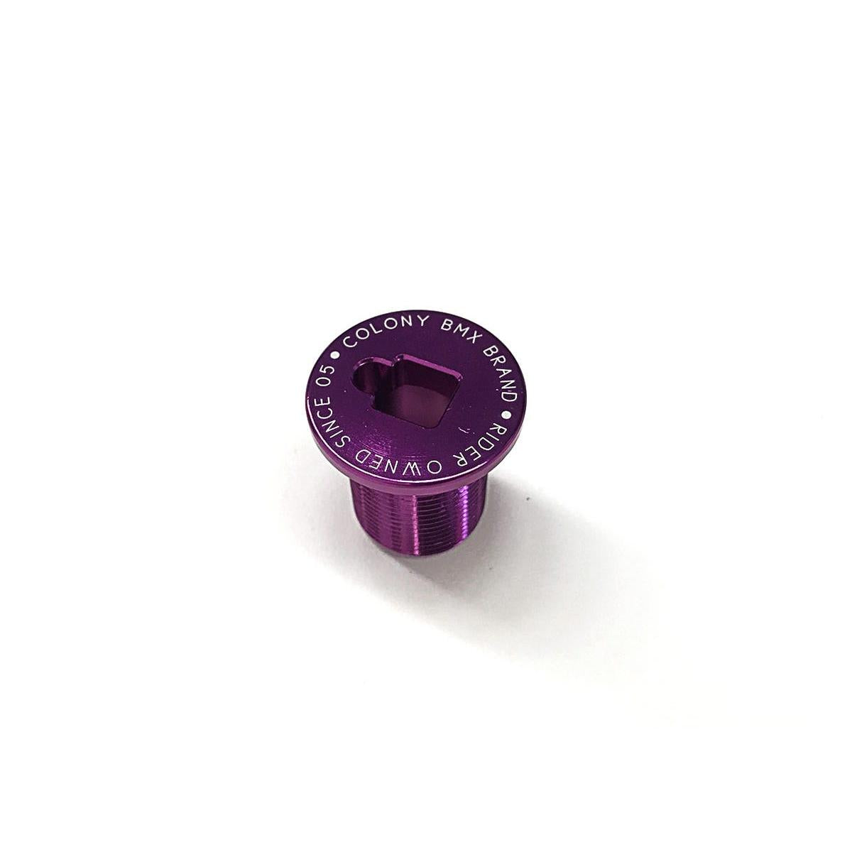 Colony Fork Top Bolt M24x1.5mm Dark Purple
