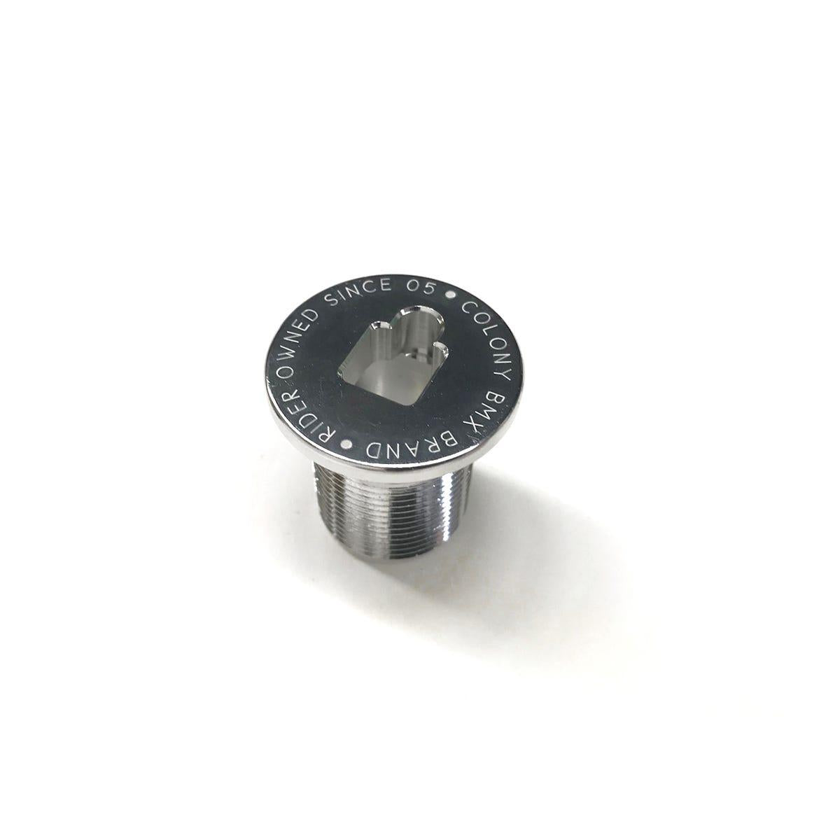 Colony Fork Top Bolt M25x1.5mm Polished