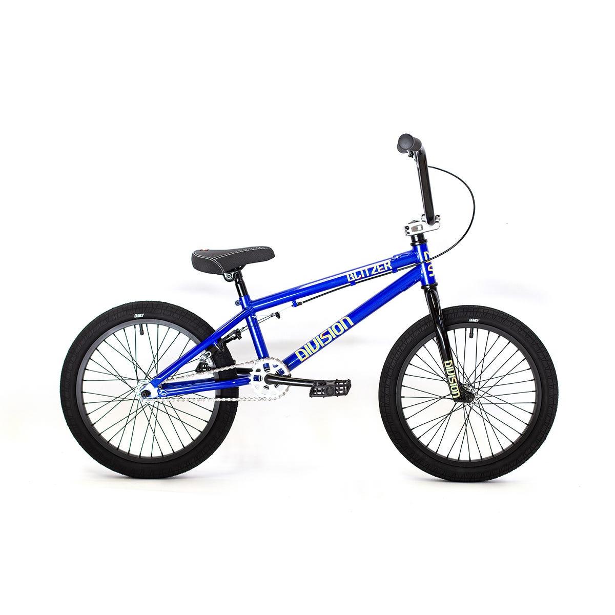 Division Blitzer 18'' BMX Bike Metallic Blue