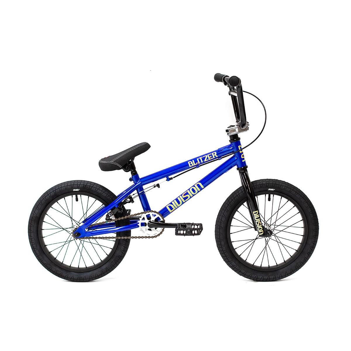 Division Blitzer 16'' BMX Bike Metallic Blue