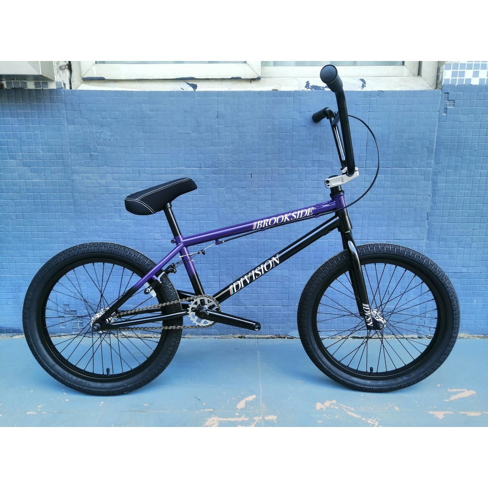 Division Brookside 20'' BMX Bike Black/Purple Fade