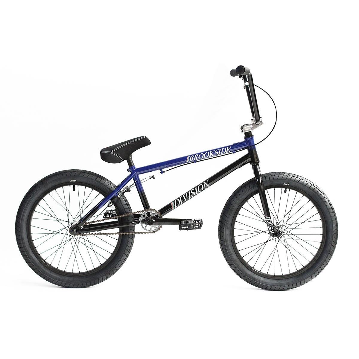 Division Brookside 20'' BMX Bike Black/Blue Fade