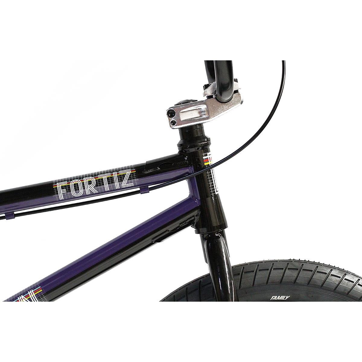 Division Fortiz 20'' BMX Bike Black/Purple