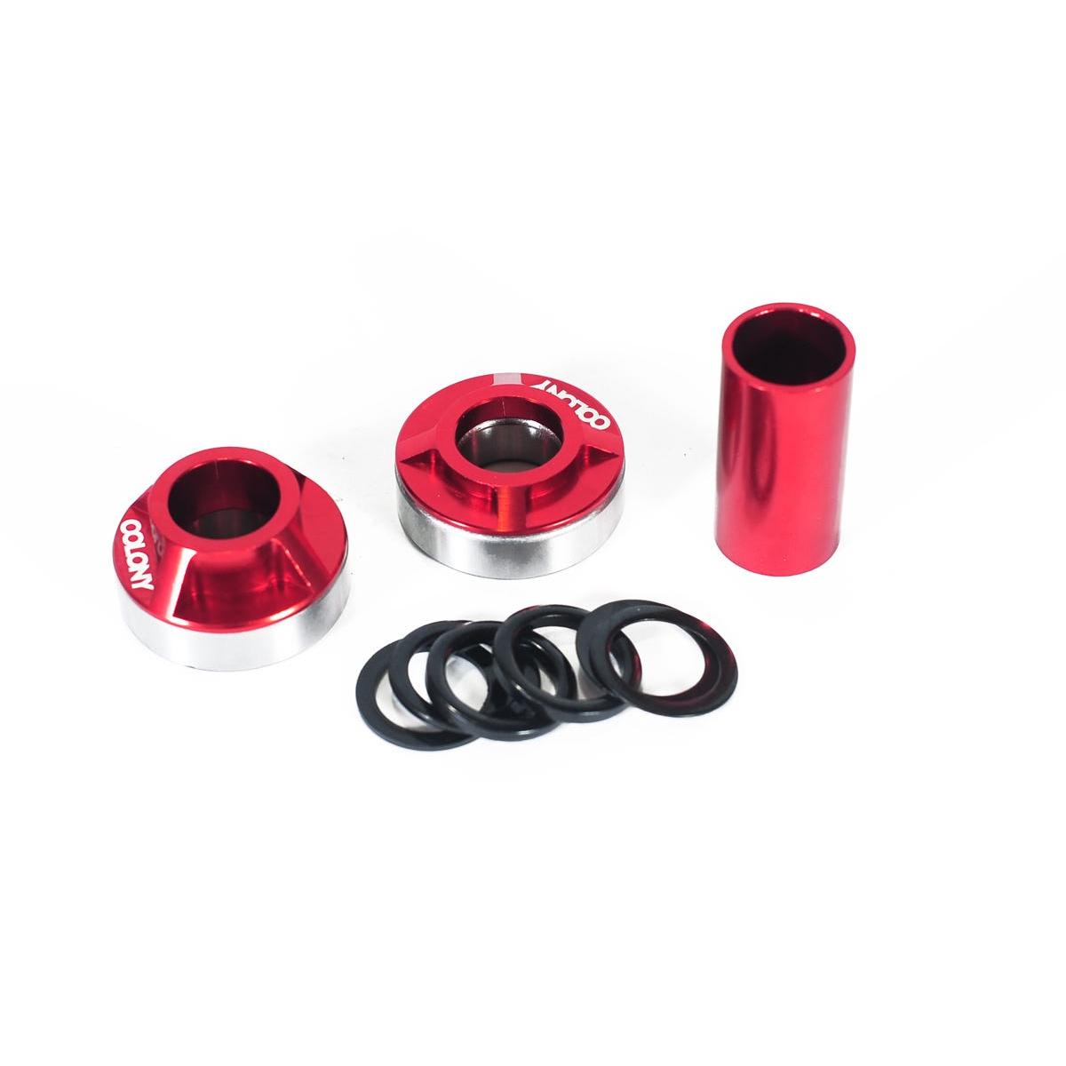 Colony Mid Bottom Bracket 19mm Red