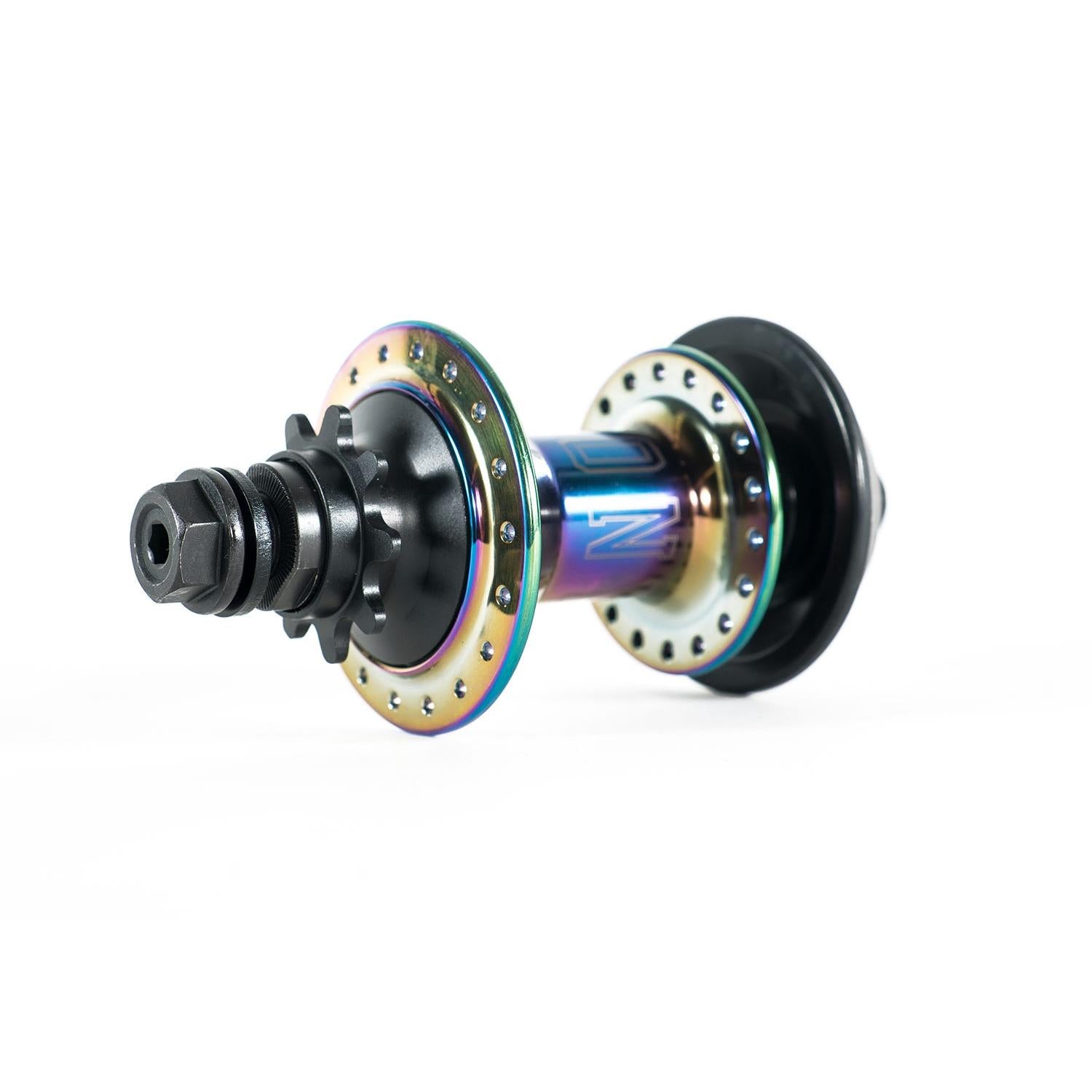 Colony BMX Wasp 36 Hole Female Rear Cassette Hub 14mm 9T LHD Rainbow