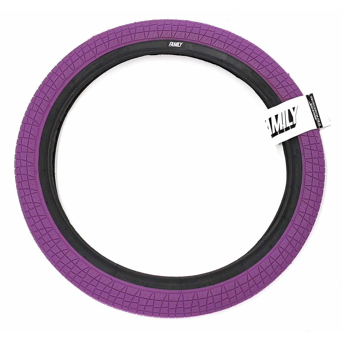 Family F2128 BMX Tyre 12 x 2.25" Purple/Black